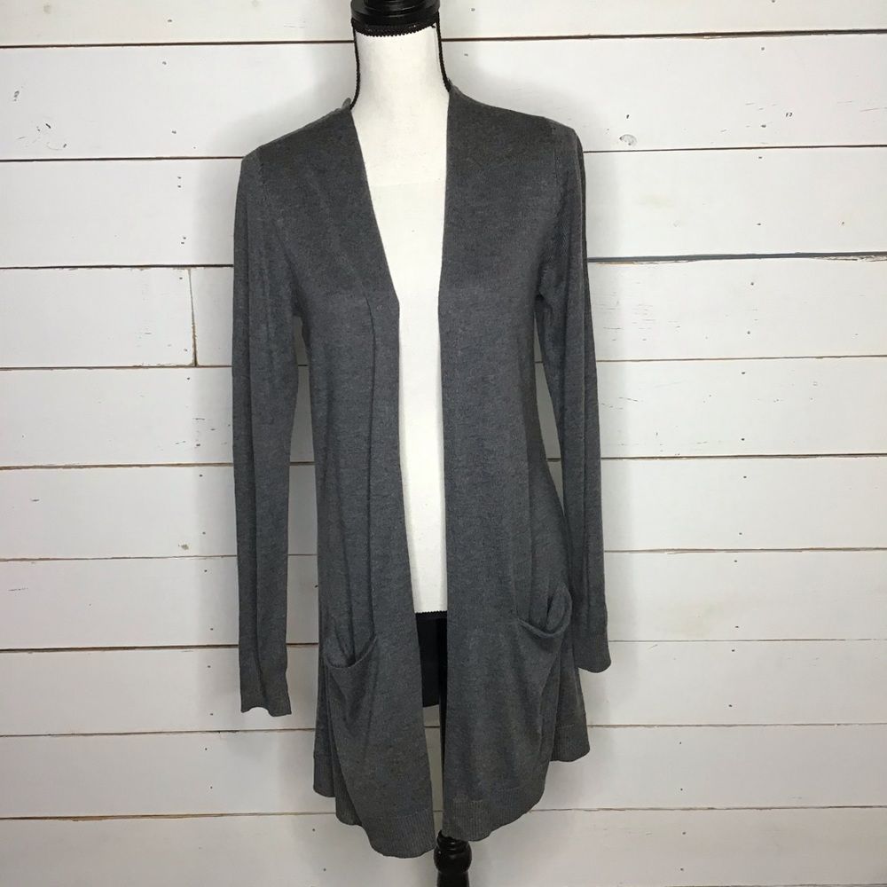 New Maison Jules Open Cardigan Sweater Basic Long